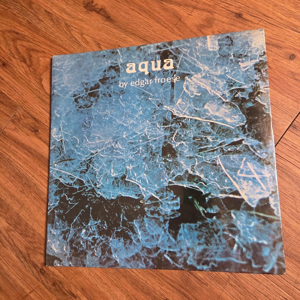 Edgar Froese Aqua Virgin Records 1974 VR 13-111 LP Electronic Ambient Sealed